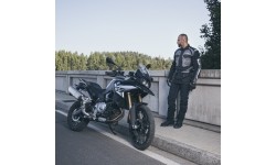 Vyriški motociklininko džinsai W-TEC: Vyriški moto džinsai W-TEC Pawted Dark