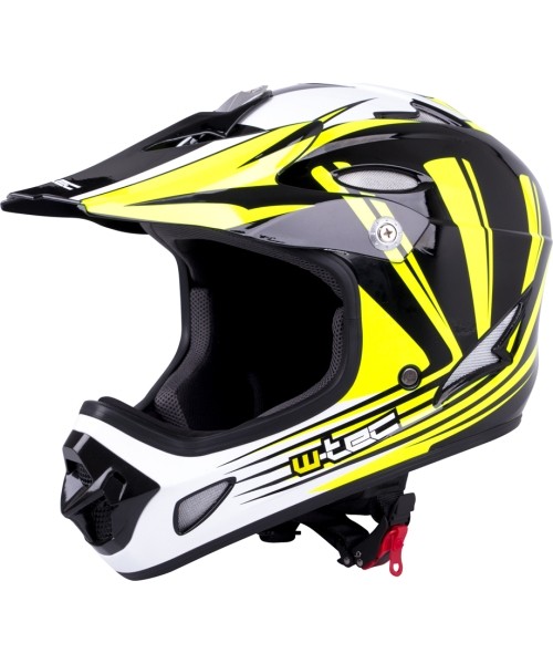 Dviračių ir riedučių apsaugos W-TEC: Downhill moto šalmas W-TEC FS-605