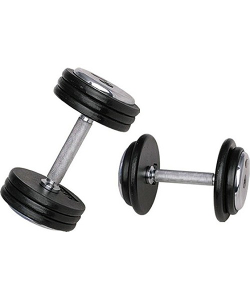 Steel Dumbbells inSPORTline: Hantelis inSPORTline ProFiST 42.5kg