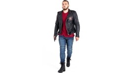 W-TEC: Odinis moto švarkas W-TEC Black Heart Perfectis