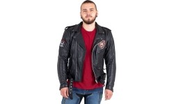 W-TEC: Odinis moto švarkas W-TEC Black Heart Perfectis