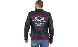 W-TEC: Odinis moto švarkas W-TEC Black Heart Perfectis