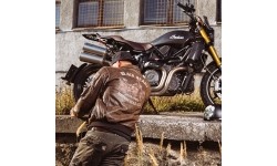 Men's Textile Motorcycle Trousers W-TEC: Vyriški moto džinsai W-TEC Shoota