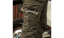 Men's Textile Motorcycle Trousers W-TEC: Vyriški moto džinsai W-TEC Shoota