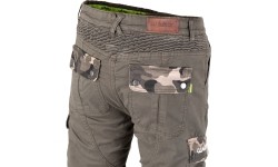 Men's Textile Motorcycle Trousers W-TEC: Vyriški moto džinsai W-TEC Shoota