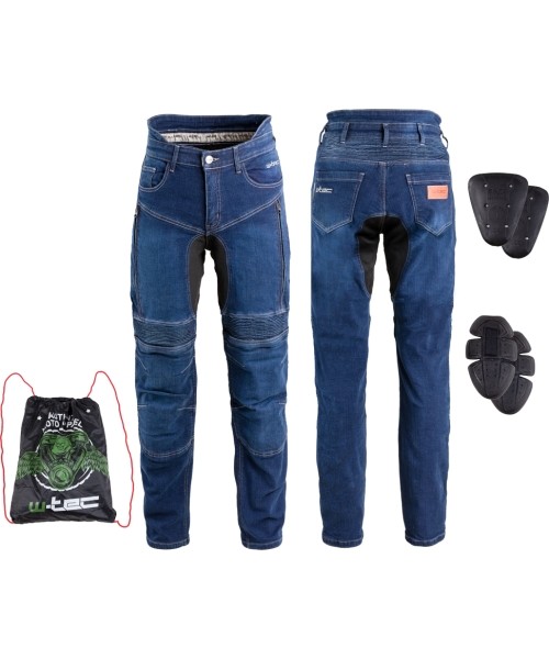 Men's Motorcycle Jeans W-TEC: Vyriški moto džinsai W-TEC Biterillo
