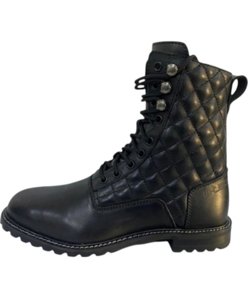Moteriški aukštakulniai W-TEC: Moteriški motociklininko batai W-TEC Leocia Black