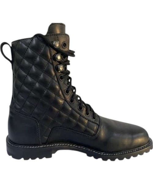 Moteriški aukštakulniai W-TEC: Moteriški motociklininko batai W-TEC Leocia Black