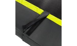 EXIT Silhouette trampoline ø244cm - black Outdoor Round Coil spring Above ground trampoline