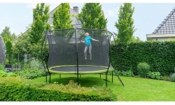 On-ground trampolines Exit: Batutas su kojomis Exit Silhouette 244cm - Žalias