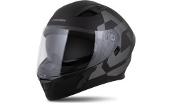 Viso veido šalmai Cassida: Motociklininko šalmas Cassida Orbit Grind Matte Black/Gray