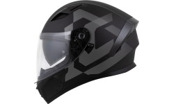 Viso veido šalmai Cassida: Motociklininko šalmas Cassida Orbit Grind Matte Black/Gray