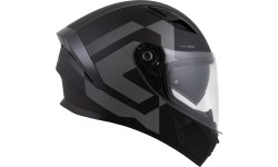 Viso veido šalmai Cassida: Motociklininko šalmas Cassida Orbit Grind Matte Black/Gray