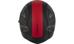 Full Face Helmets Cassida: Motociklininko šalmas Cassida Orbit Multivers Matinis juodas / raudonas / pilkas / geltonas