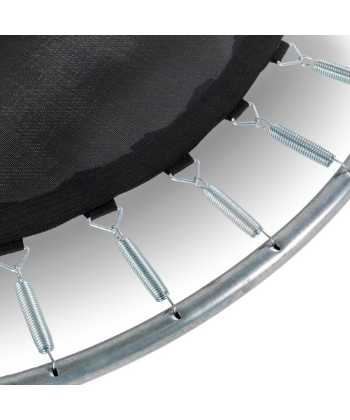 EXIT Silhouette trampoline ø427cm - pink Outdoor Round Coil spring Above ground trampoline