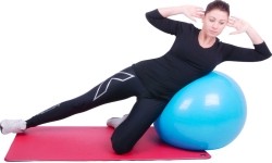 Gymnastics Balls and Ball Chairs inSPORTline: Treniruočių kamuolys inSPORTline Top Ball 65 cm su kamuolio pagrindu