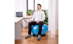 Gymnastics Balls and Ball Chairs inSPORTline: Treniruočių kamuolys inSPORTline Top Ball 65 cm su kamuolio pagrindu