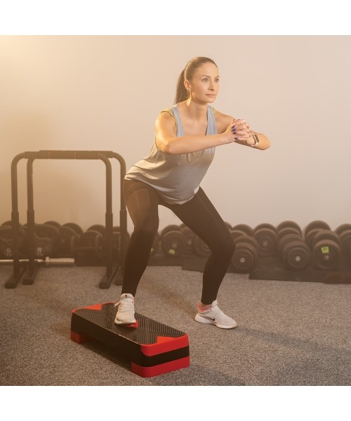 Aerobikos žingsniai inSPORTline: Aerobikos treniruočių žingsnių platforma inSPORTline AS150