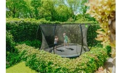 In-ground trampolines Exit: Įkasamas batutas su tinklu Exit Silhouette