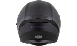 Viso veido šalmai Cassida: Motociklininko šalmas Cassida Orbit Solid Matte Black/Black