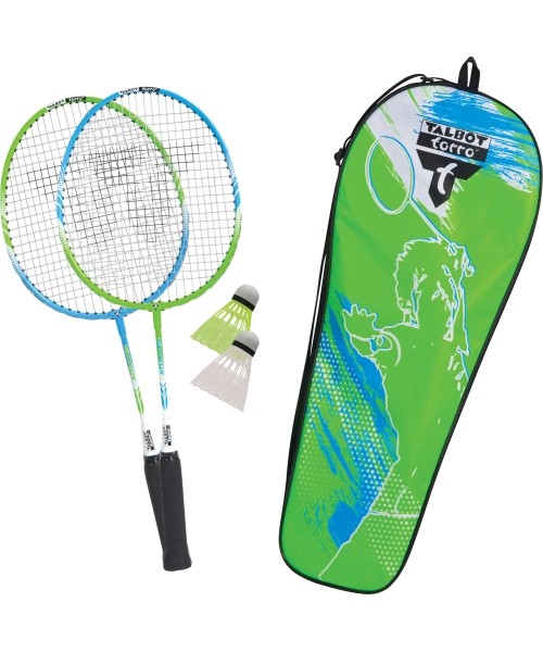 Badminton Sets : Talbot-Torro 2 Attacker Junior vaikų badmintono rinkinys