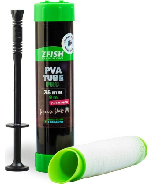 Jaukai ir priedai ZFish: ZFISH PVA PRO vamzdelis 35 mm/7+1 m NEMOKAMAI!