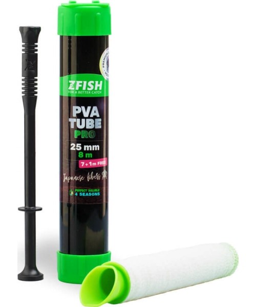 Baits and Lures ZFish: ZFISH PVA PRO Tube 25 mm/7 m +1 m FREE!