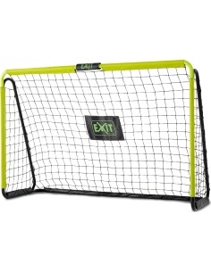 EXIT Tempo plieniniai futbolo vartai 180x120 cm, žali/juodi, vaikams