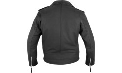 Men's Leather Motorcycle Jackets W-TEC: Vyriška odinė striukė W-TEC Brineo