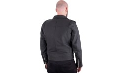 Men's Leather Motorcycle Jackets W-TEC: Vyriška odinė striukė W-TEC Brineo