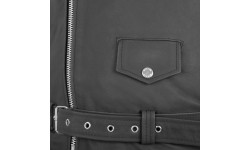Men's Leather Motorcycle Jackets W-TEC: Vyriška odinė striukė W-TEC Brineo