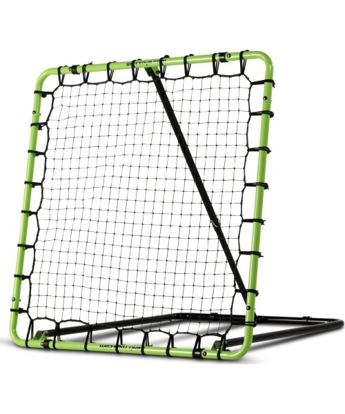 Mobilūs futbolo vartai Exit: Futbolo kamuolio atmušimo sienelė EXIT Tempo 120x120 cm - Žalia/Juoda