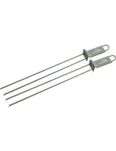 Grill skewers double, 32 cm, set of 2