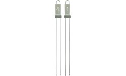 Grill Tools and Accessories Cattara: Grill skewers double, 32 cm, set of 2