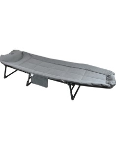Sulankstoma turistinė sofa-gultas, pilka