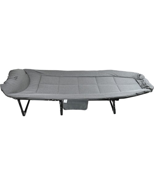 Folding camping couch SOFA grey reclining