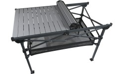 Folding camping table ROLL DUE 118x70cm