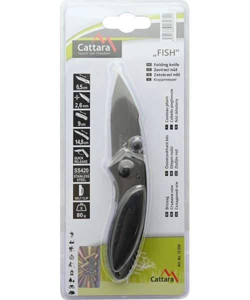 Closing knife FISH 15cm