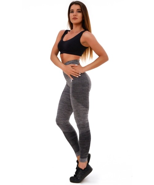 Moteriškos tamprės Boco Wear Grey Melange Push Up