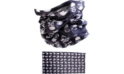 Balaclavas, face masks, neck warmers MTHDR: Daugiafunkcė kaklaskarė MTHDR Scarf Field Of Skulls