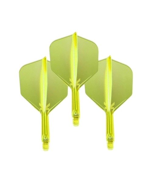 Shafts Target: Dart Flights Target K-Flex Neon Nr.6 Medium - 3 pakuotės