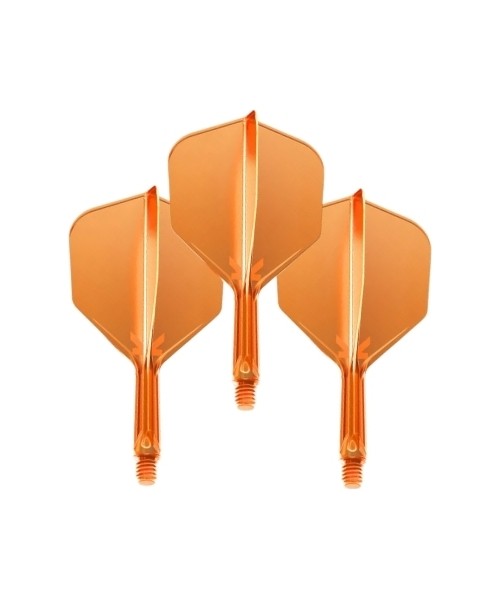 Velenai Target: Dart Flights Target K-Flex Neon Nr.6 Medium - 3 pakuotės