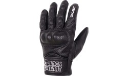 Vyriškos vasarinės motociklininko pirštinės W-TEC Black Heart: Odinės motociklininko pirštinės W-TEC Black Heart Rookah