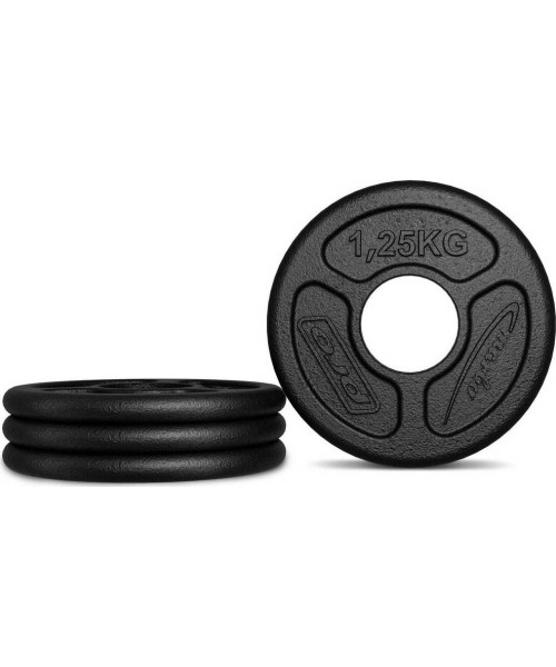 50 mm - Plieniniai svoriai Marbo Sport: Olimpinis ketaus svoris Marbo 1,25kg 51mm