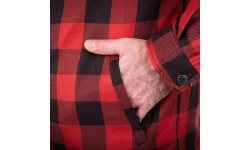 Men's Short Textile Jackets W-TEC Black Heart: Motociklininko marškinėliai W-TEC Black Heart Rattlesneak