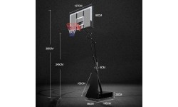 Basketball Hoop w/ Stand inSPORTline Cleveland Steel III