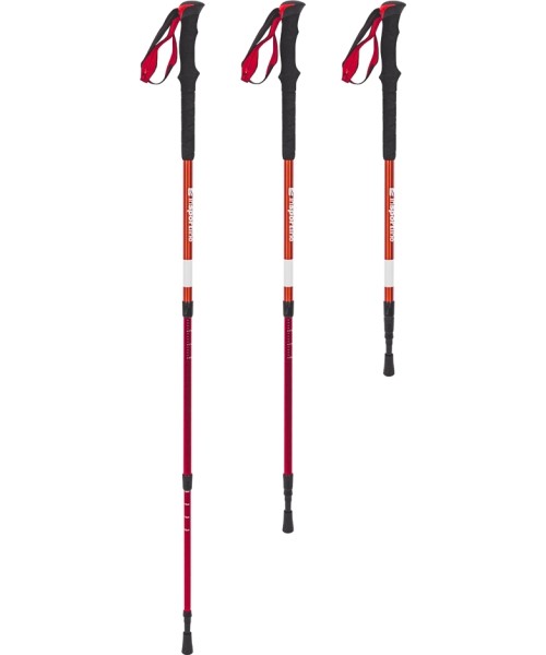 Trekking Poles inSPORTline: Trekking poles inSPORTline Altiplano 100 Pair Red