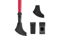 Trekking Poles inSPORTline: Trekking poles inSPORTline Altiplano 100 Pair Red