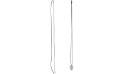 Odinis vėrinys W-TEC Mearyll 2mm juodas