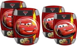 Dviračių ir riedučių apsaugos : Apsaugų rinkinys vaikams Disney Cars